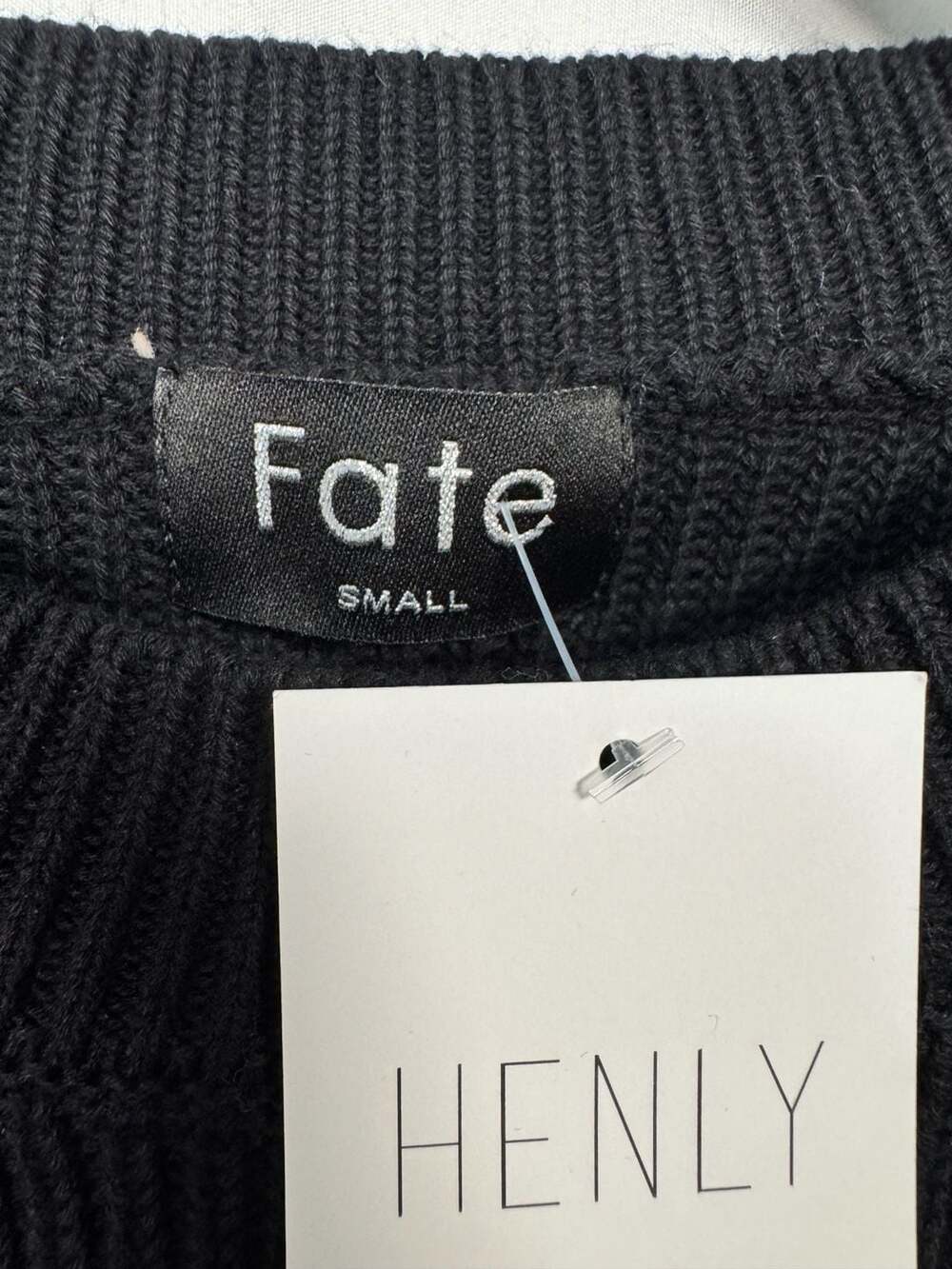 Fate Floral Sequin Mesh Balloon Sleeve Knit Sweater NWT - Picture 5 of 9